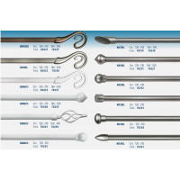 Kit bastone per tenda estensibile Ciorciola in metallo  bianco  Ø20/17 mm  120/210 cm 