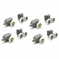 KIT 8 PZ CUSCINETTI PER BOX DOCCIA LINEA ESSENTIAL