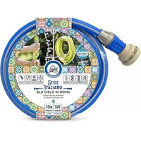 Kit tubo Armadillo mt 15 - 5/8" con doccetta Blu Cielo Euroequipe