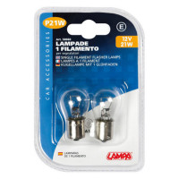 Lampa 12V Lampada 1 filamento P21W  21W 