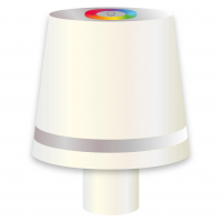 LOSTECH PREMIUM LS-LT07 LAMPADA DA BOTTIGLIA BIANCO 
