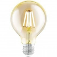 LAMP.LED.FIL.SPIRALE GLOBO 4W D.80