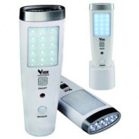 lampada di emergenza vigor leon li-ion torcia led 5+15
