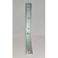LASTRINE ANGOLARI CON 6 FORI 125X125X17X3 MM ACCIAIO ZINCATO 
