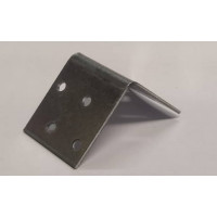 LASTRINE CONGIUNZIONE ANGOLARE  50X50X40X2MM  ACCIAIO ZINCATO 