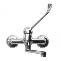 Lavello bocca girevole leva clinica attacco a parete 15.5 cm 
