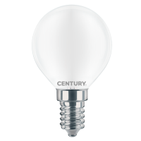 Lampadina LED Incandescente Satinata Sfera 4W E14 4000K