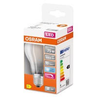 Osram Classic LED E27 retrofit Pera Filamento Ghiaccio 7.5W 4000k