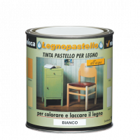 Veleca Legnopastello Tinta Pastello Bianco flacone da 250 ml 