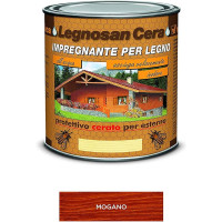 LEGNOSAN CERA IMPREGNANTE  MOGANO FLACONE DA 750 ML 