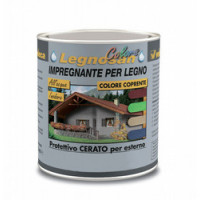 LEGNOSAN   IMPREGNANTE PER LEGNO GRIGIO SCURO FLACONE DA 750 ML 
