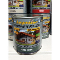 LEGNOSAN IMPREGNANTE PER LEGNO VERDE SCURO FLACONE DA 750 ML 