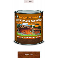 LEGNOSAN IMPREGANNTE PROTETTIVO ALL'ACQUA CASTAGNO FLACONE DA 750 ML 