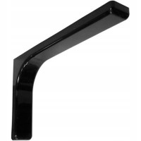 Leonardo 24 cm nero con  viti e tasselli