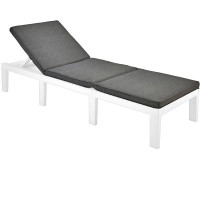Lettino Haiti modulabile effetto doghe con Cuscino  195 x H 65 cm