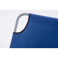 Lettino Olbia blu 185x55x24 Biacchi Ettore