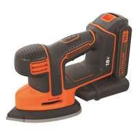 BLACK&DECKER; BDCDS18-QW LEVIGATRICE MOUSE 18V LITIO 1.5AH