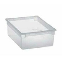Contenitore multiuso Light Box trasparente cm 27 Terry Store Age