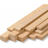 LISTELLO LEGNO DI ABETE PIALLATO 100X100 MM 2,5MT 
