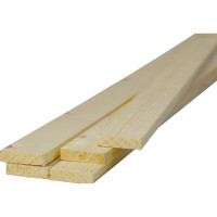 Listelli grezzi in abete 10 x 50 x 3000 mm