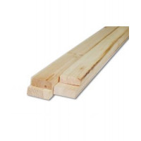 Listelli grezzi in abete 15 x 40 x 2000 mm