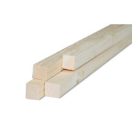 Listelli grezzi in abete 20 x 25 x 1000 mm