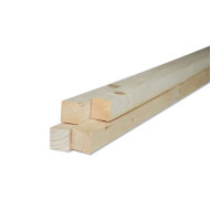 Listelli grezzi in abete 25 x 25 x 2000 mm