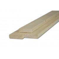 Listelli grezzi in abete 40 x 40 x 2000 mm