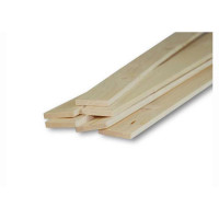 Listelli piallati in abete 10 x 50 x 2000 mm