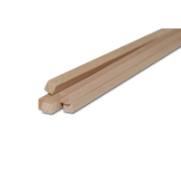 Listelli piallati in faggio 10 x 30 x 2400 mm