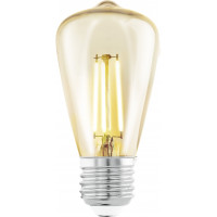 Lampadina LED E27 ST48 Vintage Ambra 