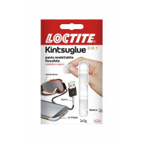 Loctite Kintsuglue - Pasta Modellabile Flessibile Bianco, Confezione da 3x5 g