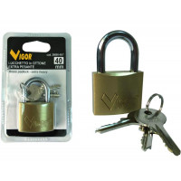 Lucchetti Vigor Ottone Extra-Pesante 60 Mm 