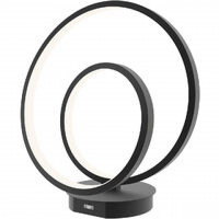 Lume Led Lieve nero 15W Fan Europe