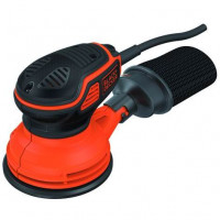 Black& decker levigatrice roto-orbitale 240w con  accessori orbite 3mm freno ka1