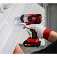 Valex avvitatore ad impulsi al litio brushless m-ai b 18 batteria non inclusa