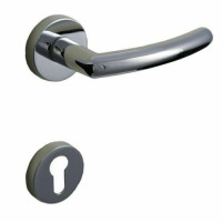 maniglia gabri-alox con placca yale mm. 8x90