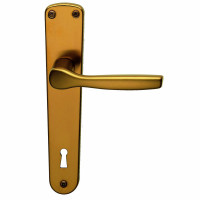 maniglia gabri-alox con placca mm. 8x90
