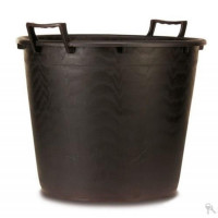  Mastello per edilizia nero lt.40 D. 40cm 
