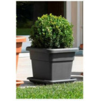 Maxi fioriera quadra antracite cm 32 Art Plast