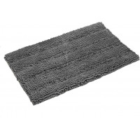 Tappeto Bagno Maya Linea Oro 50x80cm Grigio