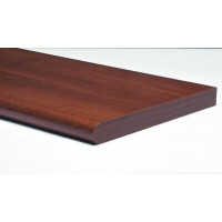 Mensola stondata noce serie kimspace 18x800x200 mm