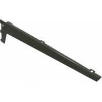 Reggimensola angolata nera cm 48-2 pezzi Corbetta Salvatore