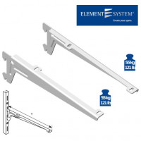 Mensole Angolate 380 mm - Bianco