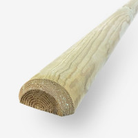 Pali mezzi tondi di Pino impregnato 3000 mm ø 100 mm 