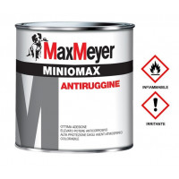 MINIOMAX ANTIRUGGINE  ARANCIONE SOLVENTE FLACONE DA  500 ML 