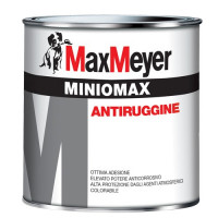 MINIOMAX ANTIRUGGINE ROSSO OSSIDO SOLVENTE FLACONE DA 500 ML