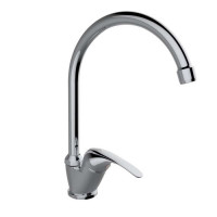 Miscelatore lavello bocca alta serie fast cromato Ø35mm