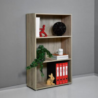 Libreria 3 vani rovere sonoma 70x30x119 cm Kimono