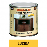 VERNICE ALL'ACQUA MOBIL-H LUCIDA VELECA FLACONE DA 750 ML   